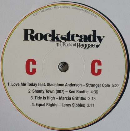 Various - Rocksteady: The Roots Of Reggae (2xLP) Moll-Selekta Vinyl 4260038318034