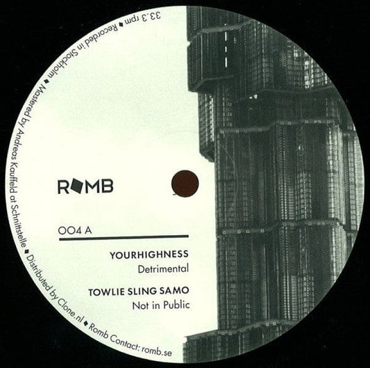 Various - Romb 004 (12") Romb Records Vinyl