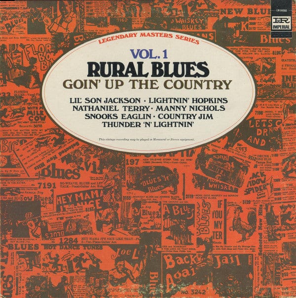 Various - Rural Blues Vol 1: Goin' Up The Country (LP) Imperial Vinyl