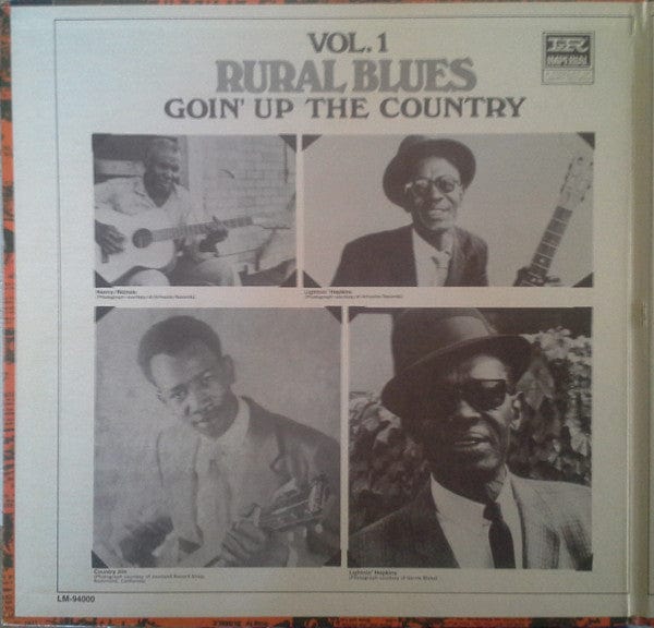 Various - Rural Blues Vol 1: Goin' Up The Country (LP) Imperial Vinyl
