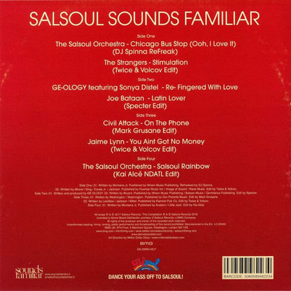 Various - Salsoul Sounds Familiar (Re-Edits, Remixes And Remakes From The Sounds Familiar Crew) (2x12") Salsoul Records, Sounds Familiar (3) Vinyl 5060589482234
