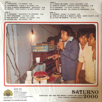 Various - Saturno 2000 - La Rebajada De Los Sonideros 1962-1983 (2xLP) Analog Africa,Analog Africa (2) Vinyl