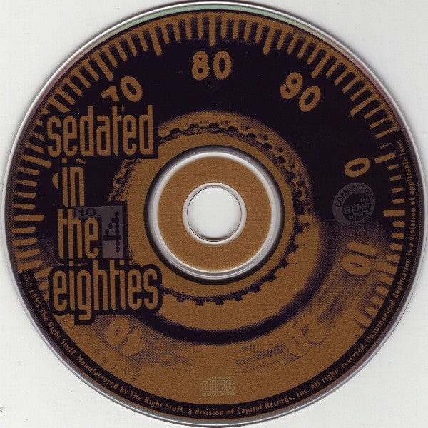 Various - Sedated In The Eighties No. 4 (CD) The Right Stuff,The Right Stuff CD 724383466122