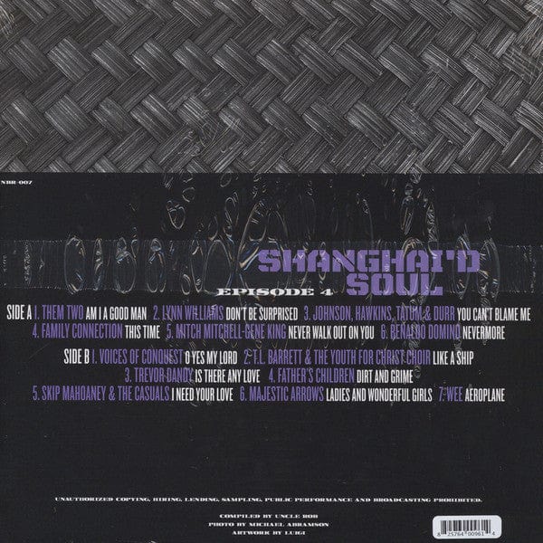 Various - Shanghai'd Soul (Episode 4) (LP, Comp) on Further Records at Further Records