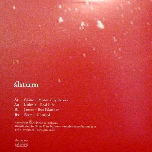 Various - shtum 010 (12") Shtum Vinyl
