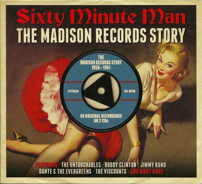 Various - Sixty Minute Man: The Madison Records Story 1958-1961 (2xCD) One Day Music CD 5060255182604