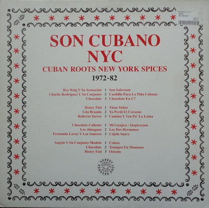 Various – Son Cubano NYC (Cuban Roots New York Spices 1972-82) (2xLP, Honest Jon's Records, 2004) Back Cover