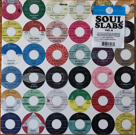Various - Soul Slabs Vol. 2 (3xLP) Colemine Records Vinyl 674862655335