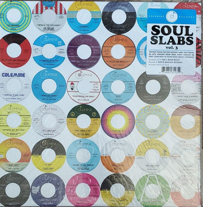 Various - Soul Slabs Vol. 3 (2xLP) Colemine Records Vinyl 674862655359