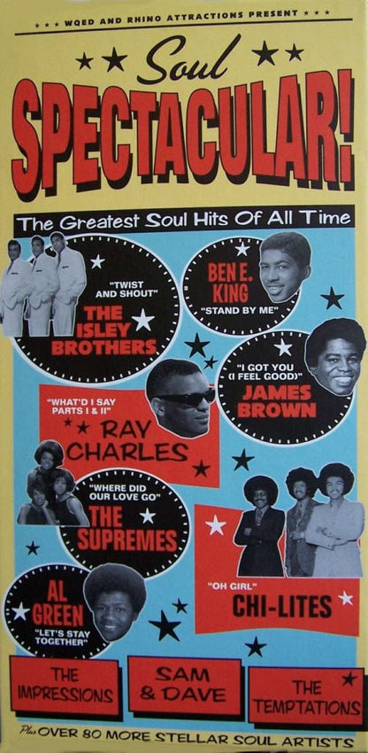 Various - Soul Spectacular! - The Greatest Soul Hits Of All Time (4xCD) Rhino Records (2) CD 081227830021