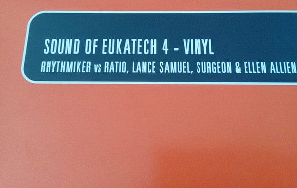 Various - Sound Of Eukatech 4 (2x12") on Eukatech at Further Records