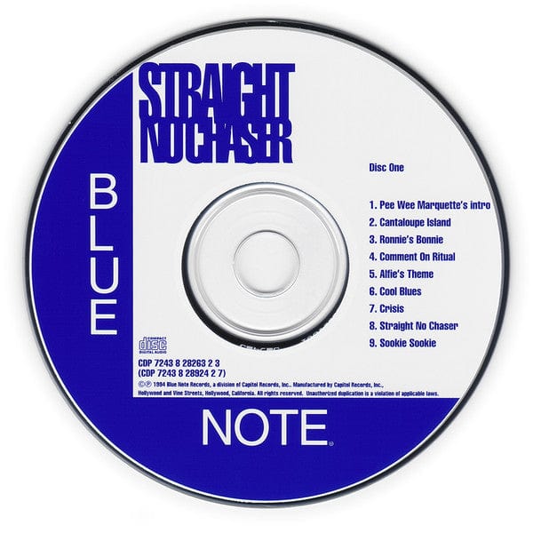 Various - Straight No Chaser - The Most Popular, Most Sampled Songs From  The Vaults Of Blue Note (2xCD)