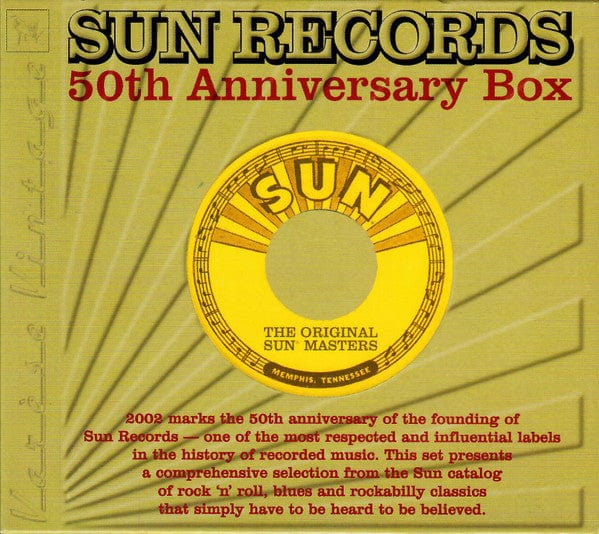 Various - Sun Records: 50th Anniversary Box (3xCD) Varèse Sarabande CD 030206638622