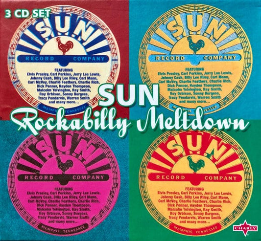 Various - Sun Rockabilly Meltdown (3xCD) Charly Records CD 803415574322