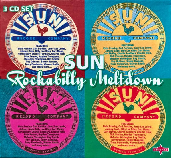 Various - Sun Rockabilly Meltdown (3xCD) Charly Records CD 803415574322