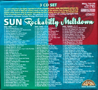 Various - Sun Rockabilly Meltdown (3xCD) Charly Records CD 803415574322