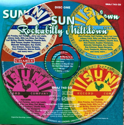 Various - Sun Rockabilly Meltdown (3xCD) Charly Records CD 803415574322