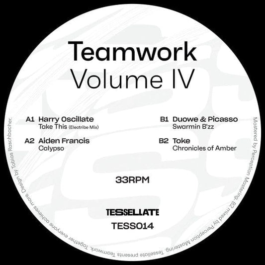 Various - Teamwork Vol. IV  (12") Tessellate Vinyl