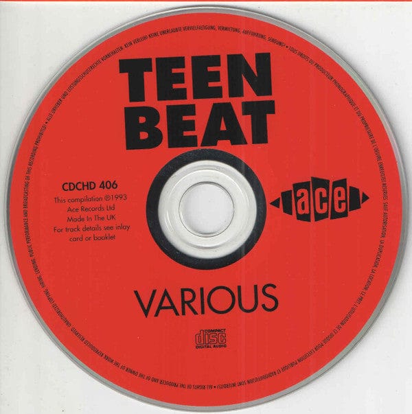 Various - Teen Beat (30 Great Rockin' Instrumentals) (CD) Ace CD 029667140621