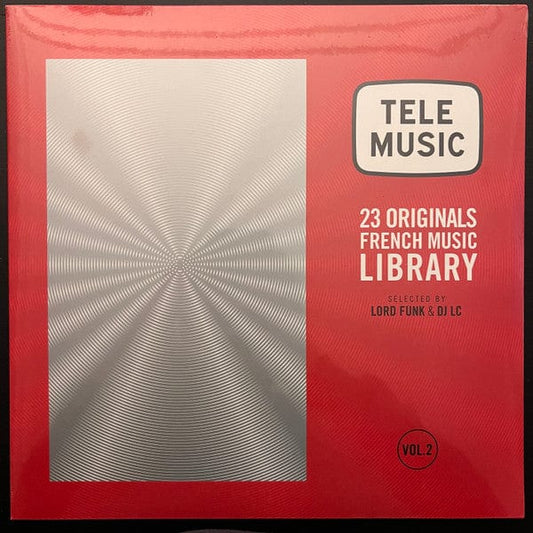 Various - Tele Music - 23 Originals French Music Library Vol 2 (2xLP) BMG Production Music Vinyl 4050538811971
