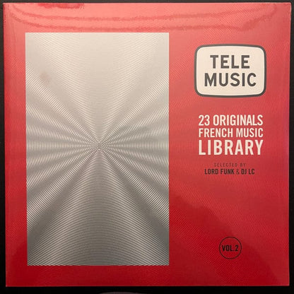 Various - Tele Music - 23 Originals French Music Library Vol 2 (2xLP) BMG Production Music Vinyl 4050538811971