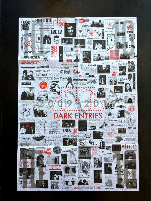 Various - Tens Across The Board (LP) Dark Entries Vinyl