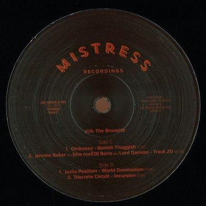 Various - The Brunette (12") Mistress Recordings Vinyl