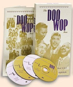 Various – The Doo Wop Box (4xCD+Box Set, Rhino Records, 1994) Back Cover