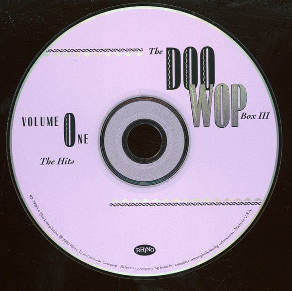 Various – The Doo Wop Box III - 101 More Vocal Group Gems (4xCD+Box Set, Rhino Records, 2000) Image 4