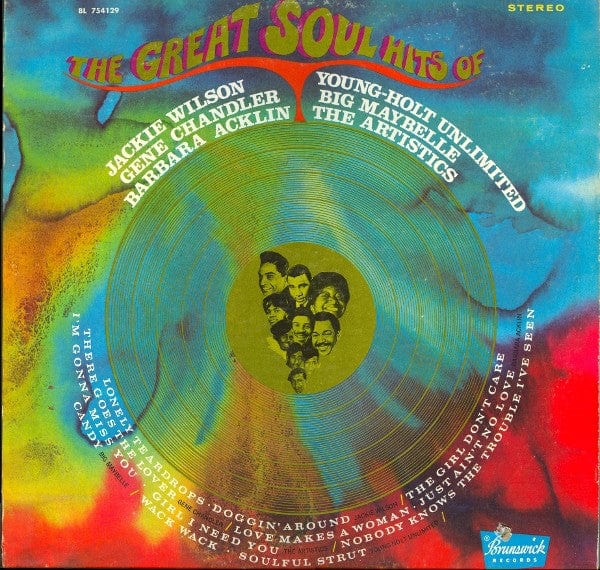 Various - The Great Soul Hits Of Jackie Wilson - Gene Chandler - Big Maybelle - Barbara Acklin - The Artistics - Young-Holt Unlimited (LP) Brunswick Vinyl 71164642