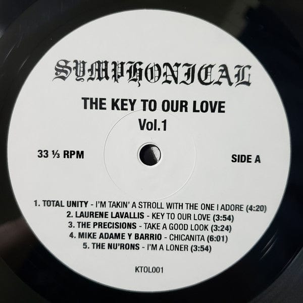 Various - The Key To Our Love Volâ.â1 (LP, Comp) on Symphonical at Further Records