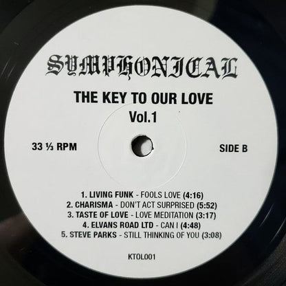 Various - The Key To Our Love Volâ.â1 (LP, Comp) on Symphonical at Further Records