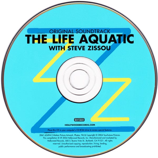 Various - The Life Aquatic With Steve Zissou (Original Soundtrack) (CD) Hollywood Records CD 720616249425