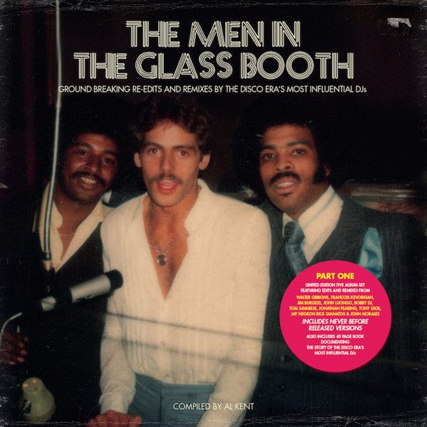 Various - The Men In The Glass Booth (Ground Breaking Re-Edits And Remixes By The Disco Era's Most Influential DJs) (Part One) (5x12") BBE Disco Vinyl 730003119101
