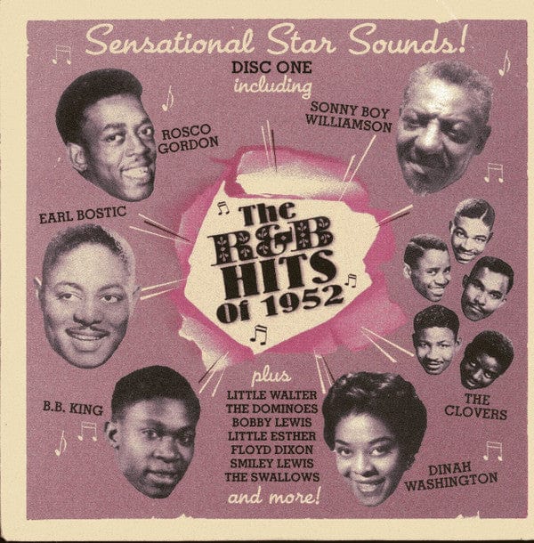 Various - The R&B Hits Of 1952 (3xCD) Indigo Recordings CD 5050361325323