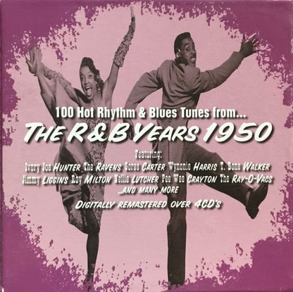 Various – The R&B Years 1950 (4xCD, Boulevard Vintage, 2004) Front Cover