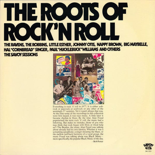 Various - The Roots Of Rock'N Roll (2xLP) Savoy Records Vinyl