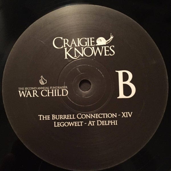 Various - The Second Annual Fundraiser - War Child (2x12") Craigie Knowes Vinyl