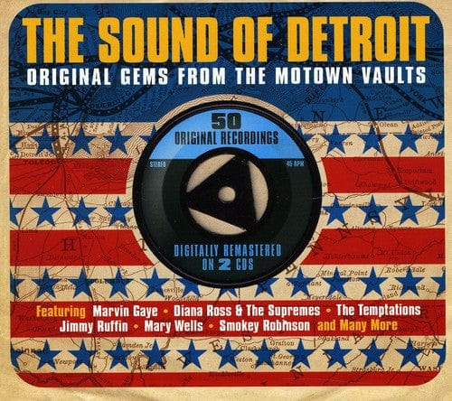 Various - The Sound Of Detroit (Original Gems From The Motown Vaults) (2xCD) One Day Music CD 5060255181560