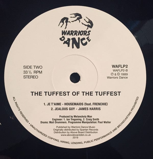 Various - The Tuffest Of The Tuffest (2019 Edition) (2x12") Warriors Dance Vinyl