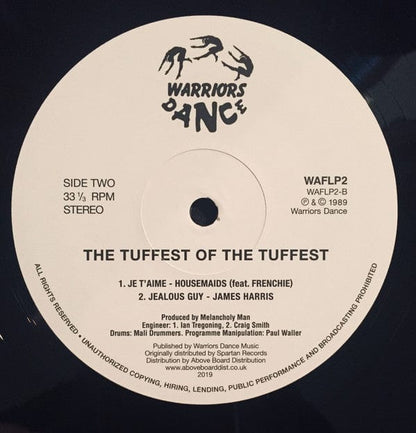 Various - The Tuffest Of The Tuffest (2019 Edition) (2x12") Warriors Dance Vinyl