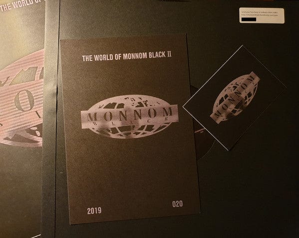 Various - The World Of Monnom Black II (3x12", Comp) Monnom Black