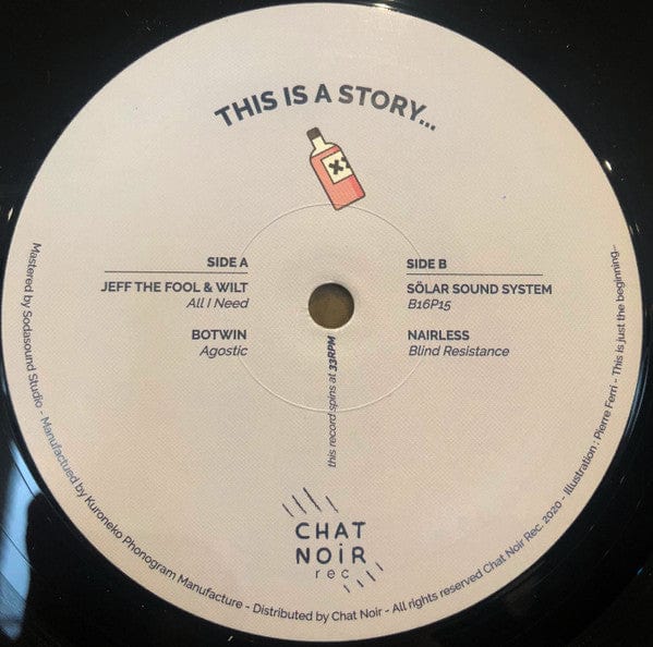 Various - This Is A Story... (12") Chat Noir Rec. Vinyl