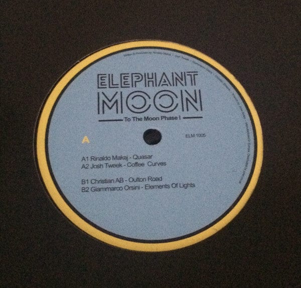 Various - To The Moon Phase 1 (12") Elephant Moon Vinyl