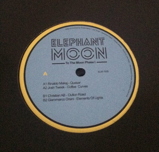 Various - To The Moon Phase 1 (12") Elephant Moon Vinyl