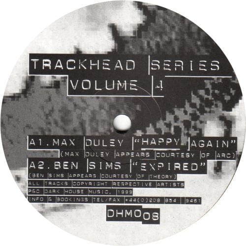 Various - Trackhead Series Volume 4 (12") Dark House Music Vinyl
