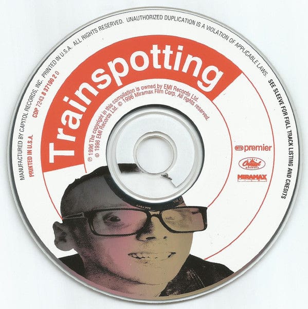 Various - Trainspotting (Music From The Motion Picture) (CD) Capitol Records CD 724383719020