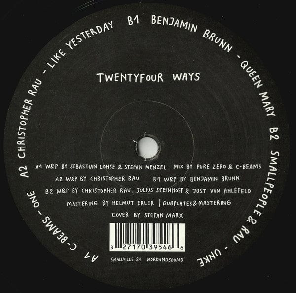 Various - Twentyfour Ways (12") Smallville Records