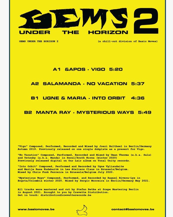 Various – Untitled (12", Gems Under The Horizon, 2022) Image 3