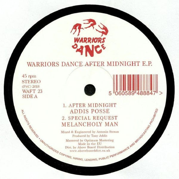 Various - Warriors Dance After Midnight E.P. (12") Warriors Dance Vinyl 5060589488847>
